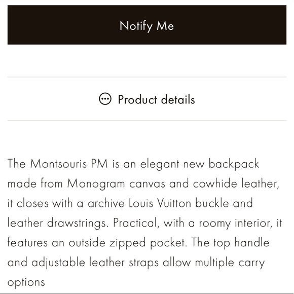 Louis Vuitton Montsouris PM - Picture 5 of 8